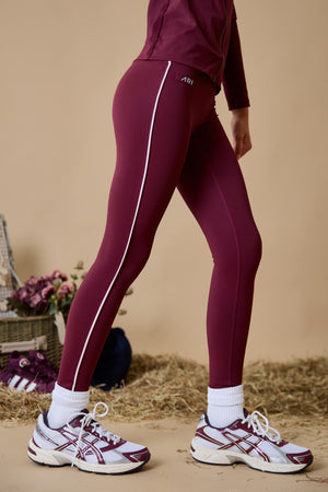 Girls Berry Piping Zip Up Set