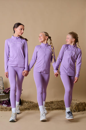 Girls Fifi Piping Zip Up Set
