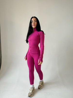 Fuchsia Gym Leggings