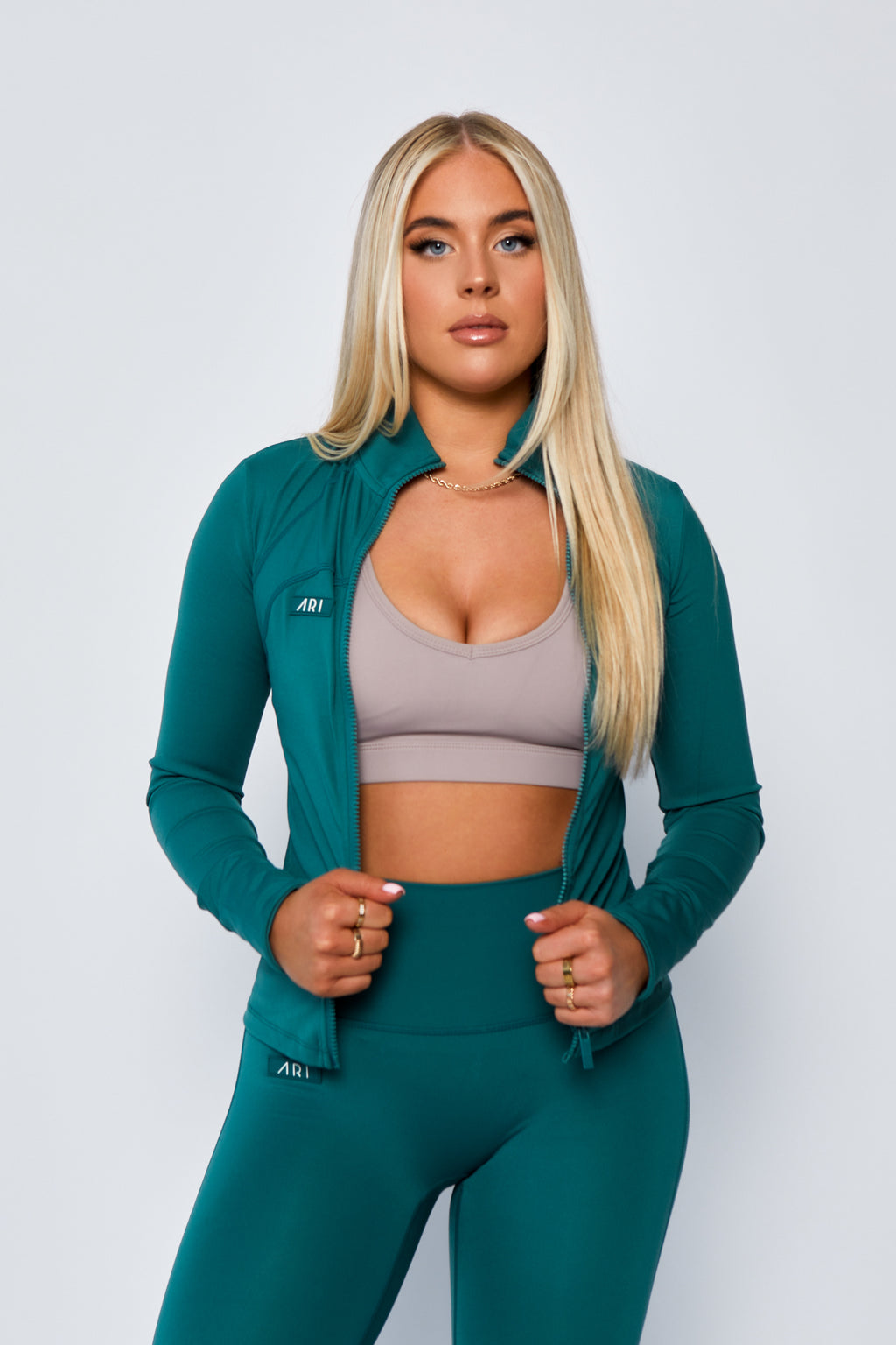 Forest Green Gym Jacket