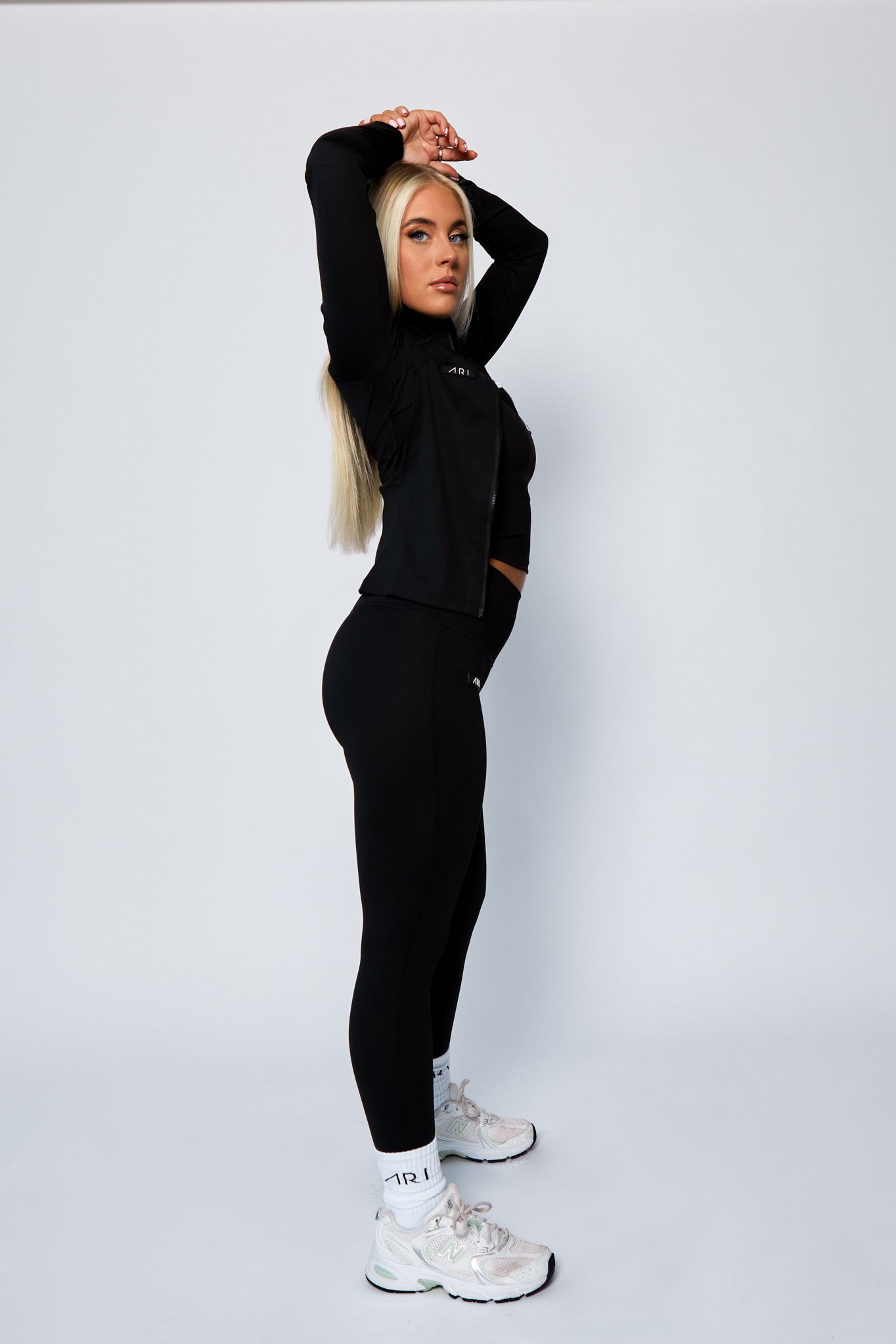 Power UltraSculpt High-Waisted Gym Leggings- black | Women's Leggings |  www.sweatybetty.com